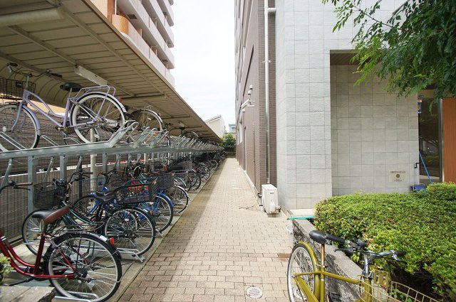グランアッシュ天美駅前の駐輪場|駐輪場