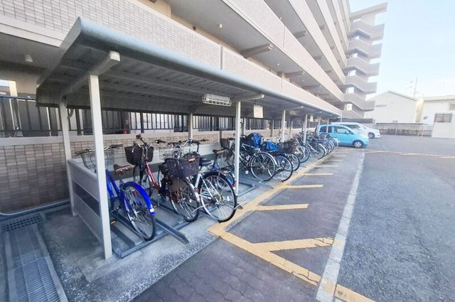 チサンマンション松原の駐輪場|駐輪場