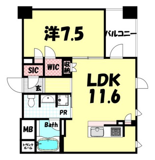【間取り】 | ザ・ライオンズ神戸ハーバーランド