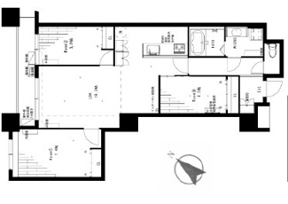 【間取り】 | コスモ東京ベイタワー