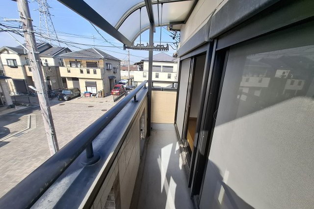 堺市西区草部のバルコニー|バルコニー（トップコート塗装予定）