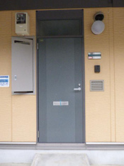 ゆったりとした玄関です