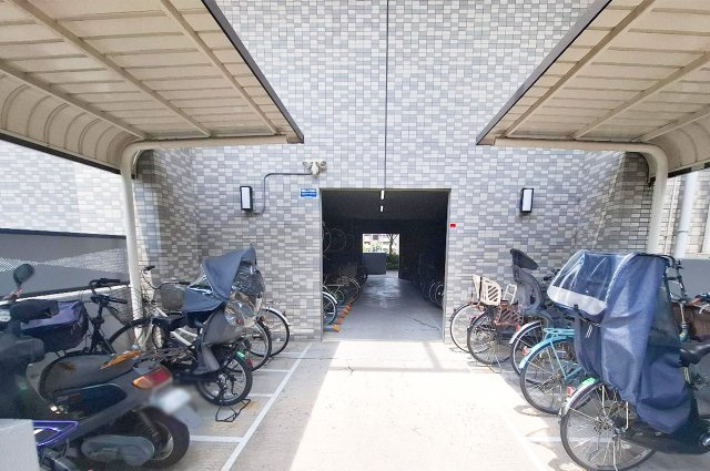 エスリード堺三国ヶ丘の駐輪場|駐輪場