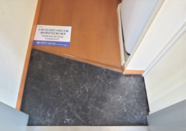 シンプルで使いやすい玄関です