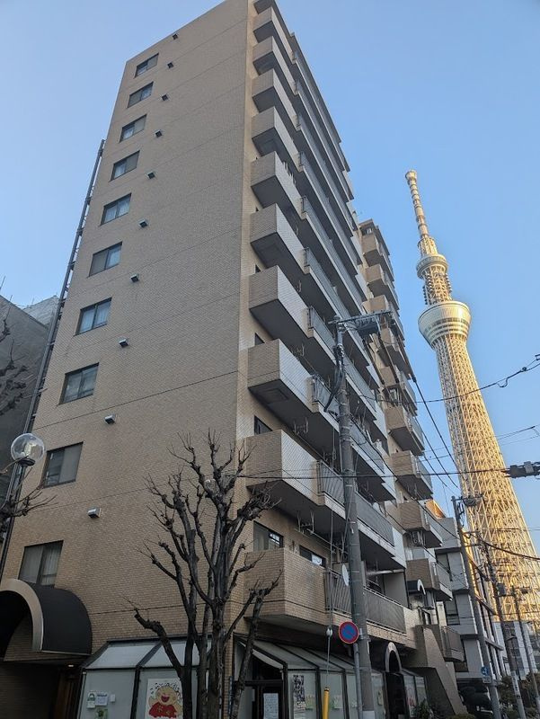 向島パークハイツの外観