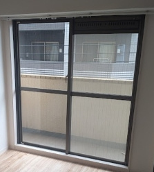 向島パークハイツのバルコニー