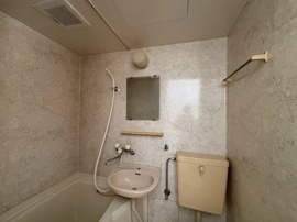 コンパクトで使いやすいお風呂です