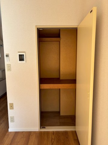 ちょっとした収納スペースも充実しています