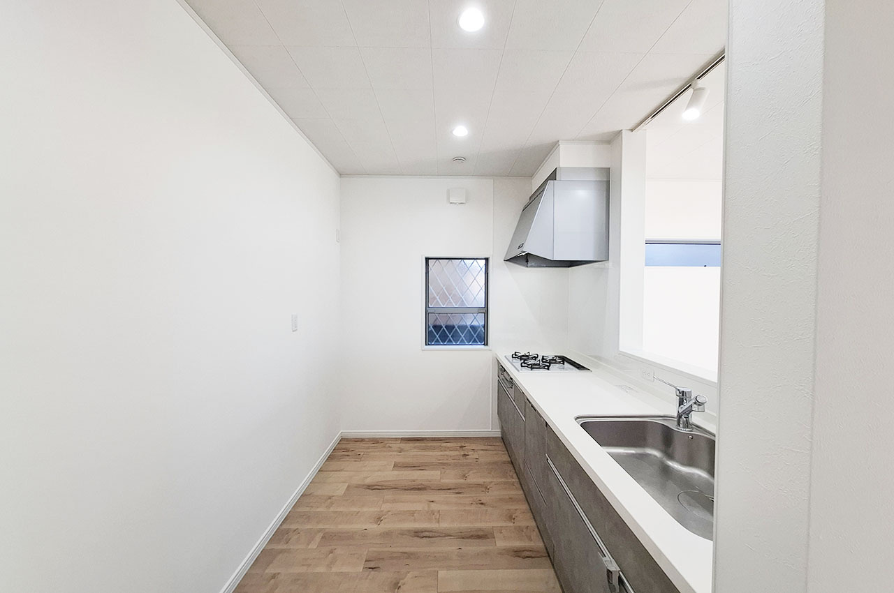 岸和田市藤井町２丁目のキッチン|キッチン：ガスコンロを新調しピカピカです。