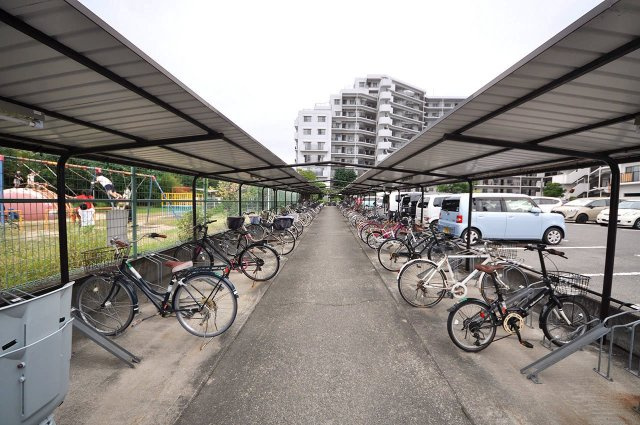 レックスガーデン岸和田の駐輪場|駐輪場