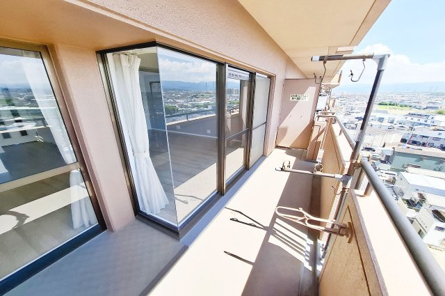 朝日プラザシティ・サザンパーク四番街のバルコニー|バルコニーは南西向きにつき日当り良好です。