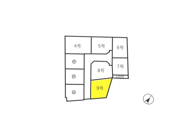 倉吉市幸町分譲地