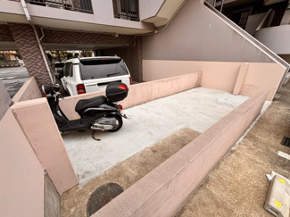 【駐車場】 | ダイアパレス千葉桜木 | 駐輪場とは別々の為、バイク置き場のスペースも十分に確保されております！