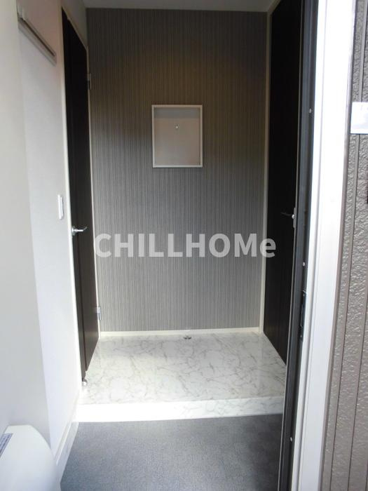 ラシーヌ南町の玄関|当社、チルホームのHPもご覧ください(^^)/物件情報多数♪