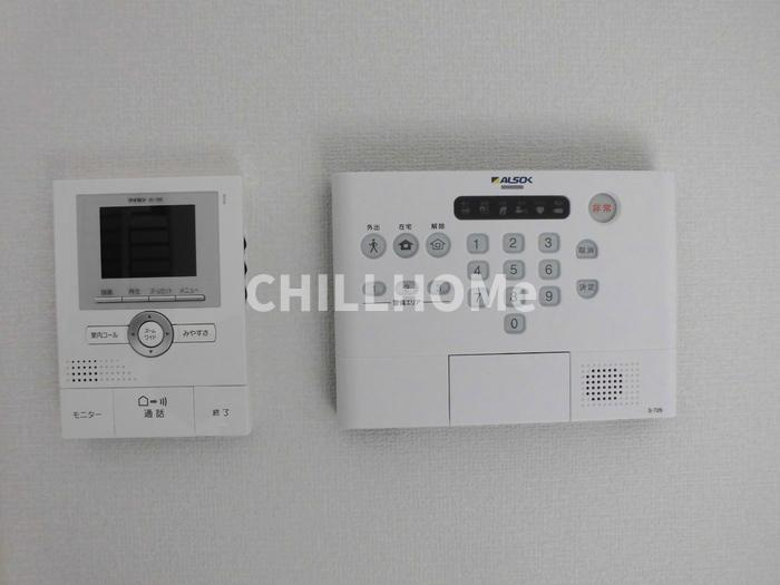 ラシーヌ南町のセキュリティ|当社、チルホームのHPもご覧ください(^^)/物件情報多数♪