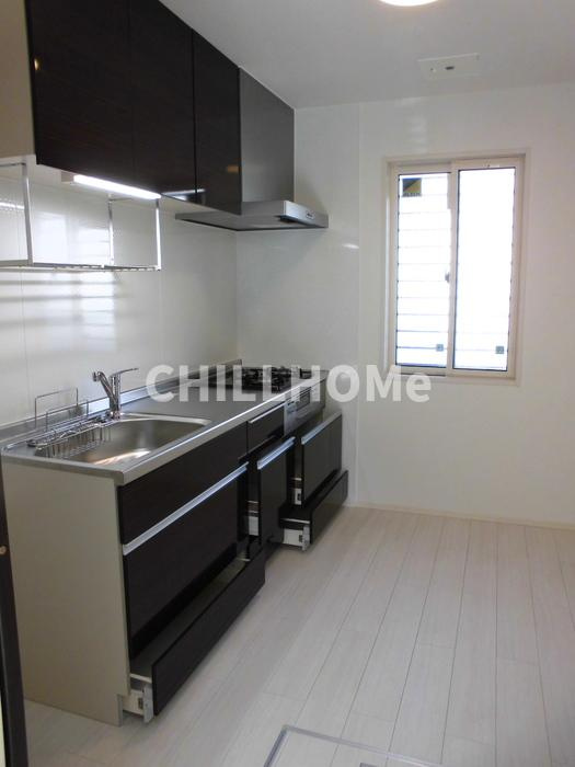 ラシーヌ南町のキッチン|当社、チルホームのHPもご覧ください(^^)/物件情報多数♪