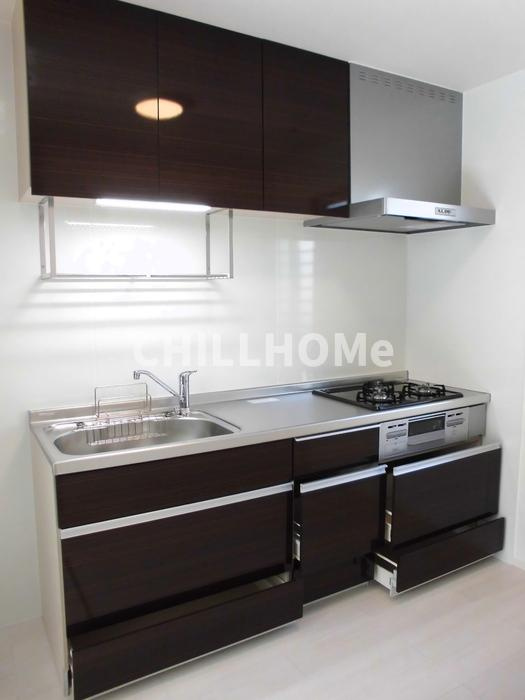 ラシーヌ南町のキッチン|当社、チルホームのHPもご覧ください(^^)/物件情報多数♪