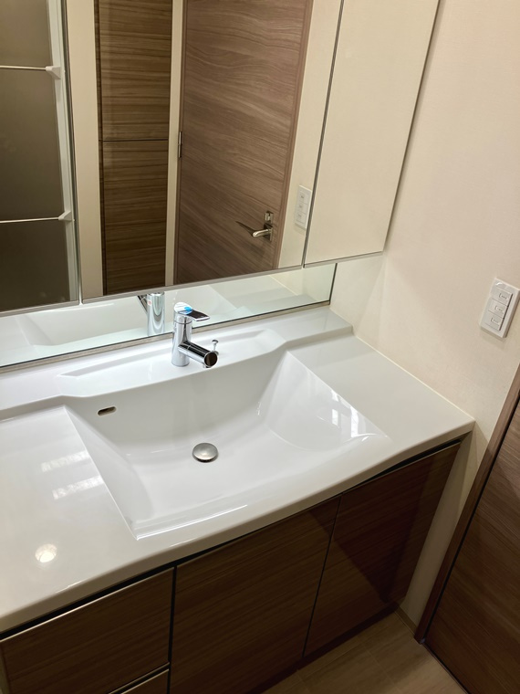 ブランズシティ調布の洗面所