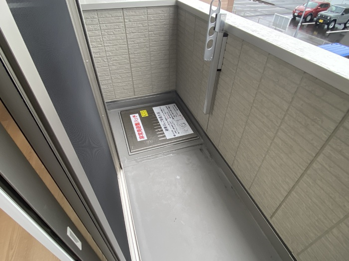 D-Residence渕のバルコニー