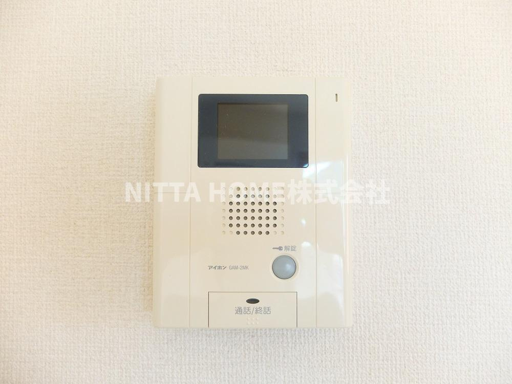レーブプレミールⅠ番館のセキュリティ|TVインターホンも完備しています◎