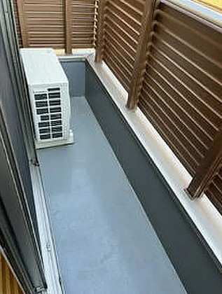 橘ハウスのバルコニー