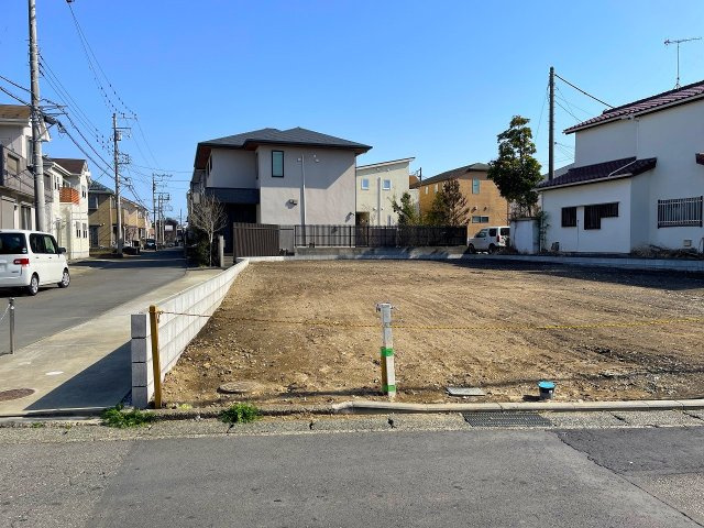 【外観】 | ◇◆寒川町小谷1丁目 売地 全2区画【NO,2】◆◇ | 前面道路と高低差がなくバリアフリーなアプローチで玄関まで行くことができます！