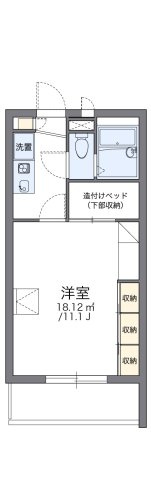 レオパレスＳＳの間取り