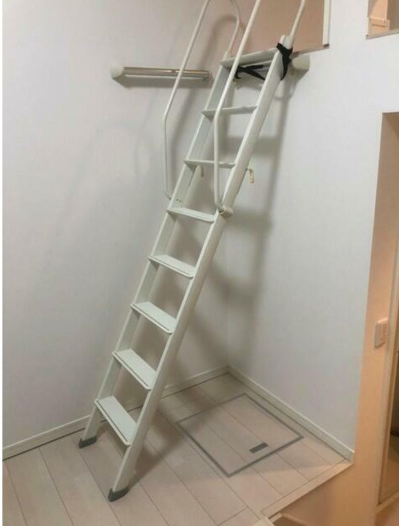 シャンブル東新宿の寝室|スキップフロア採用！ホワイトフローリング☆（同一仕様写真）