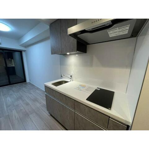 大和市桜森２丁目の賃貸マンションのキッチン