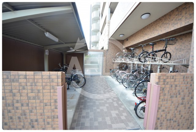 プレサンス大阪城公園パークプレイスのその他共用部分|プレサンス大阪城公園パークプレイス　駐輪場