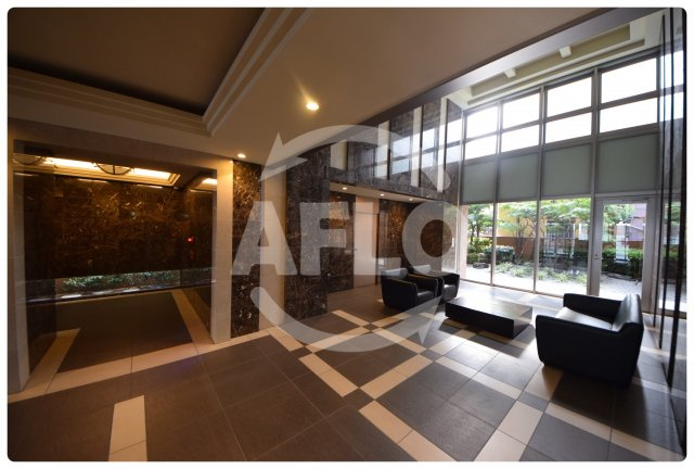 プレサンス大阪城公園パークプレイスのロビー|プレサンス大阪城公園パークプレイス　ロビー