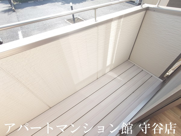 パークヒルズきぬの里　Ⅱのバルコニー