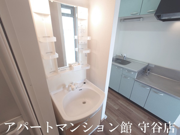 パークヒルズきぬの里　Ⅱの独立洗面台