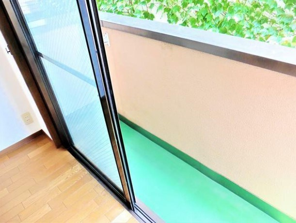 グリーンヒルマツバラのバルコニー