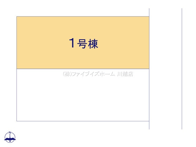【1号棟　区画図】