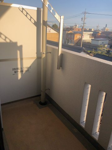 インフィニティのバルコニー