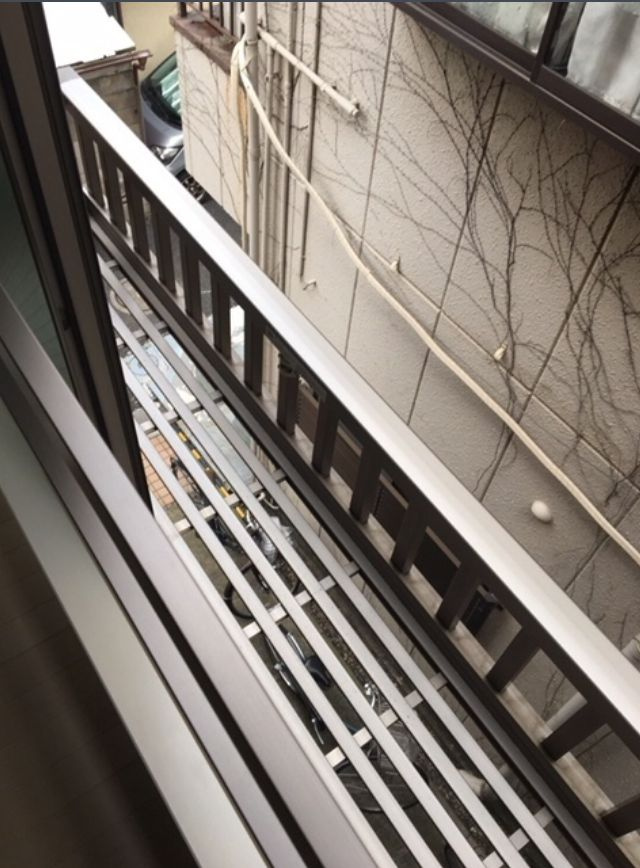 シャトー王子のバルコニー