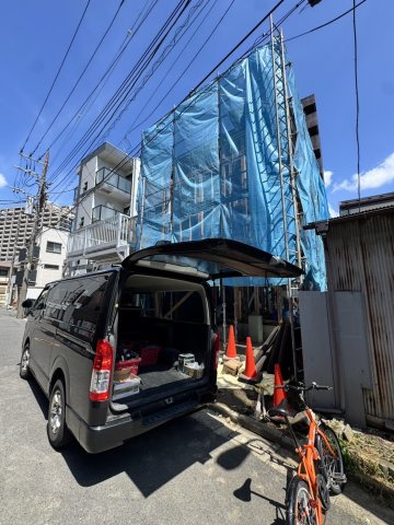 【前面道路含む現地写真】 | 大田区西六郷4丁目　新築戸建