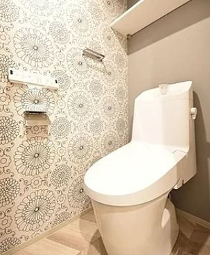 【トイレ】 | CASA FIORE 亀戸 | ゆったりとした空間のトイレです