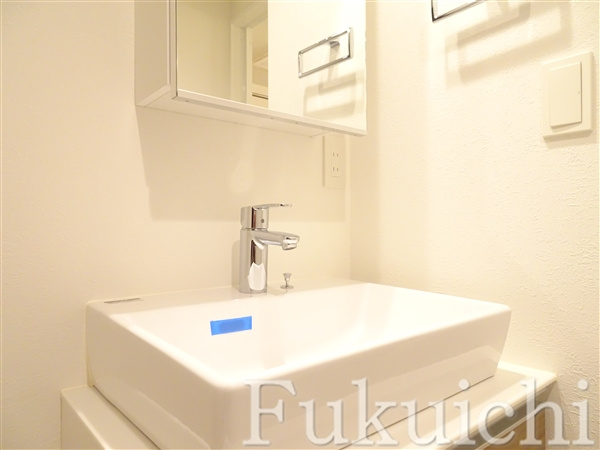 ウェルスクエアイズム目黒祐天寺の独立洗面台