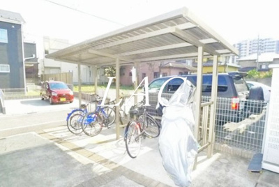 【その他共用部分】 | タートルベイ | 駐輪場です。