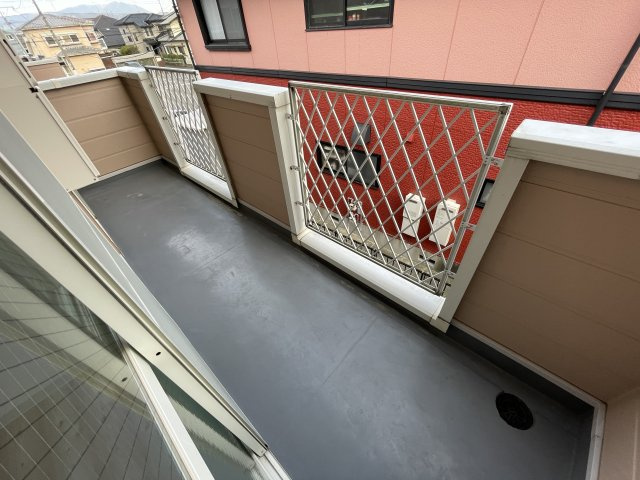 ヴィレッヂローデンⅠ・Ⅱのバルコニー|バルコニー付きです