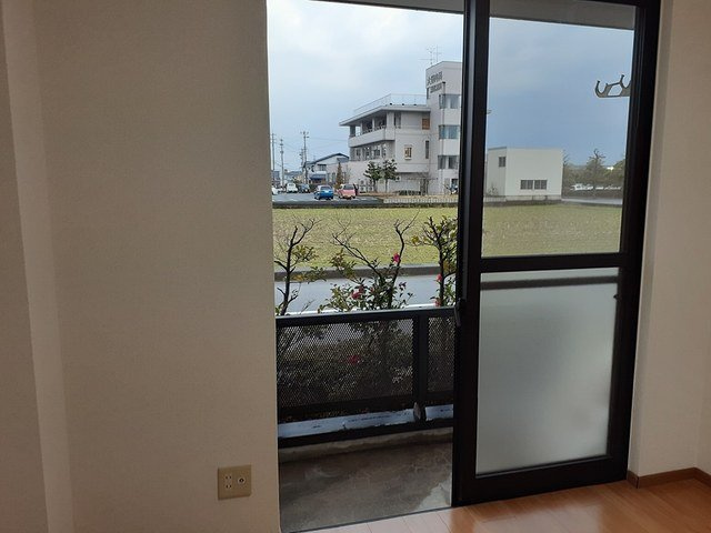 フラワーパークのバルコニー