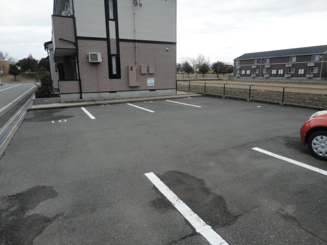 フラワーパークの駐車場