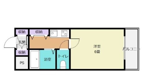 ディムス北城内の間取り