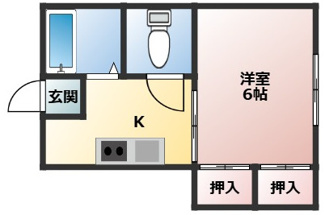 【間取り】 | 大建コーポ