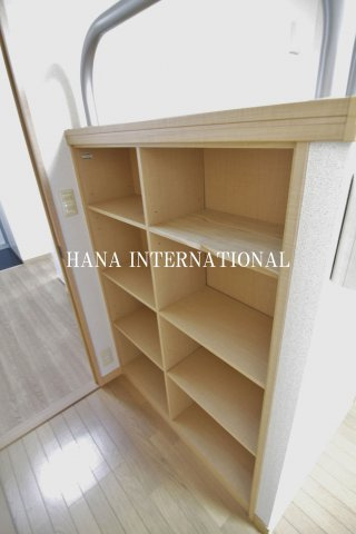 レオパレス橙の収納