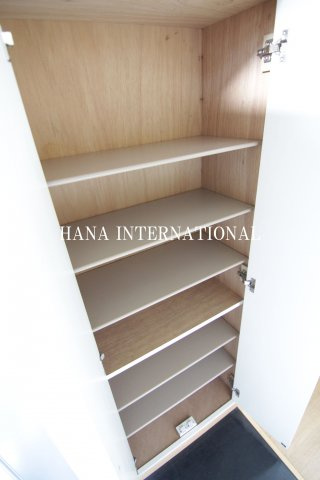 レオパレス橙の収納