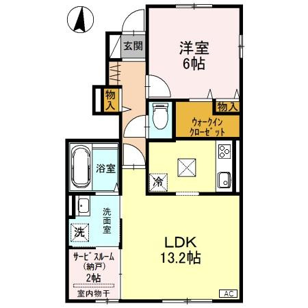 メゾン・ド・ボヌールの間取り