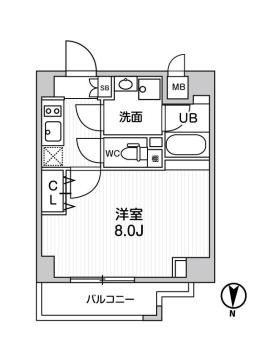 ＡＬＴＥＲＮＡ菊川Ⅱの間取り